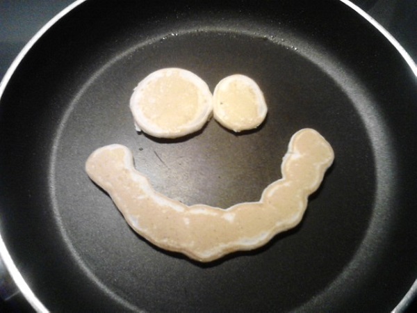 pancake smile