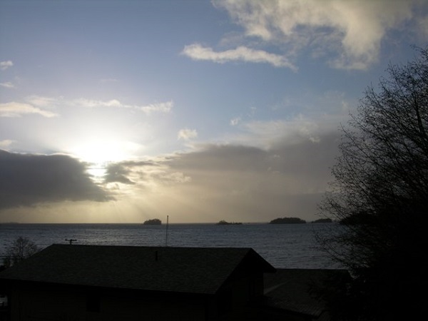 sitka view from Deriks house